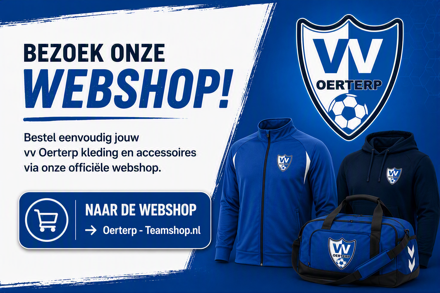 De nieuwe webshop online