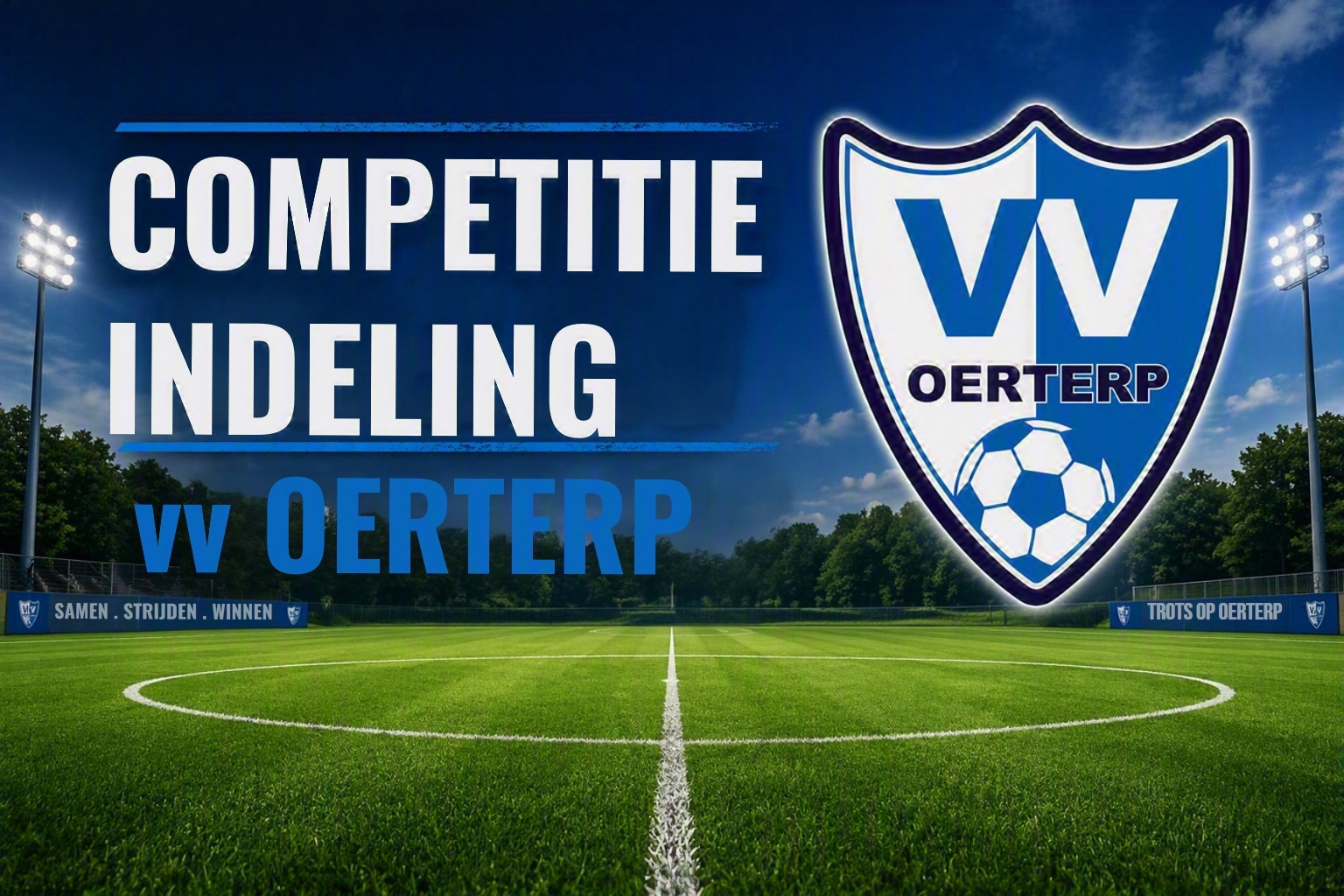 Competitie indeling Oerterp 1&2